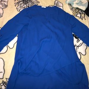 🌈 LONG BLUE DRESS SHIRT